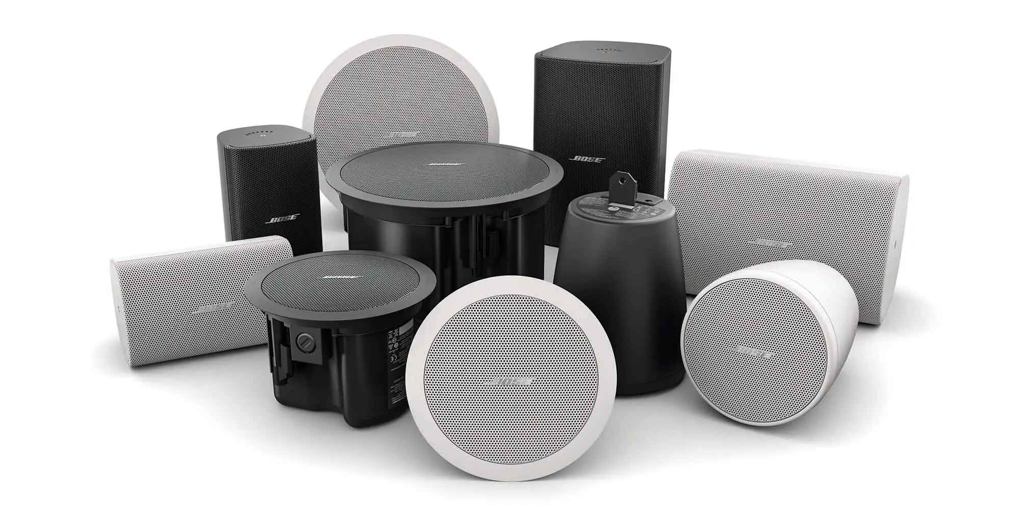 Línea de altavoces Bose FS para instalación