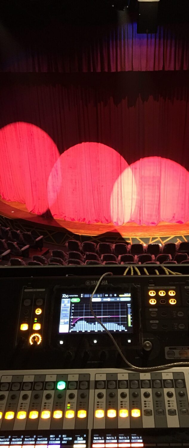 Audio profesional para teatros y centros de espectáculos